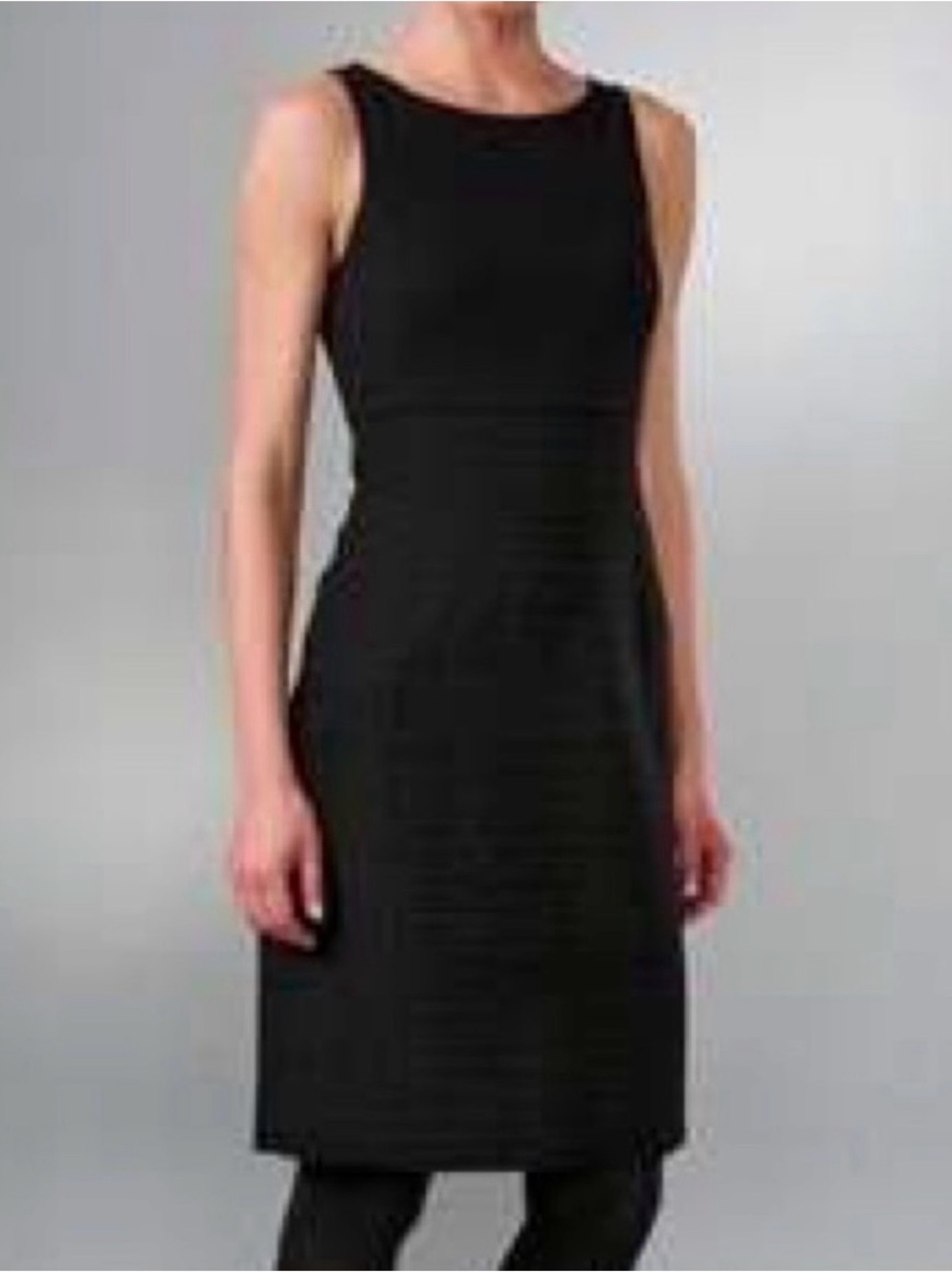 EUC Theory Yeneth Wool Alpaca Black Tweed Dress Sz 6